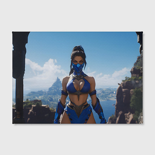 Картина прямоугольная Китана на горе / 3D-принт – фото 2