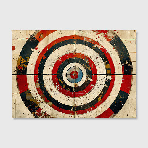 Картина прямоугольная Мишень для стрельбы / 3D-принт – фото 2