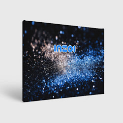 Холст прямоугольный Inzoi логотип игры, цвет: 3D-принт