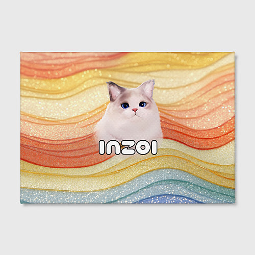 Картина прямоугольная Inzoi кошечка / 3D-принт – фото 2