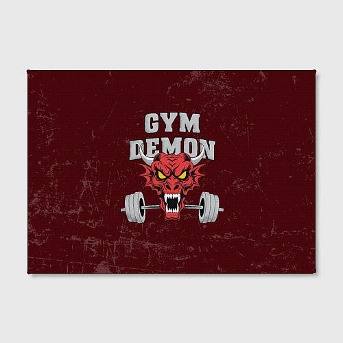Картина прямоугольная Gym demon / 3D-принт – фото 2