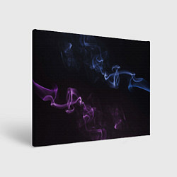 Картина прямоугольная Color black blue pink