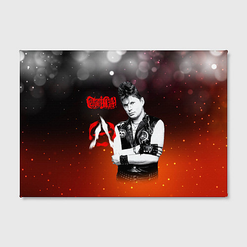 Картина прямоугольная Сектор газа и знак анархии / 3D-принт – фото 2