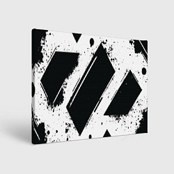 Картина прямоугольная Color black white