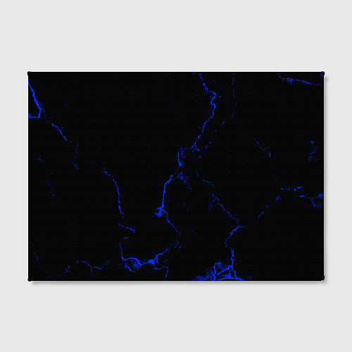 Картина прямоугольная Color black blue / 3D-принт – фото 2