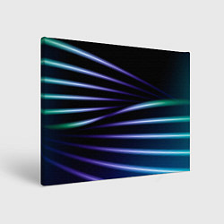 Картина прямоугольная Color black blue