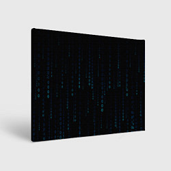 Картина прямоугольная Color black blue