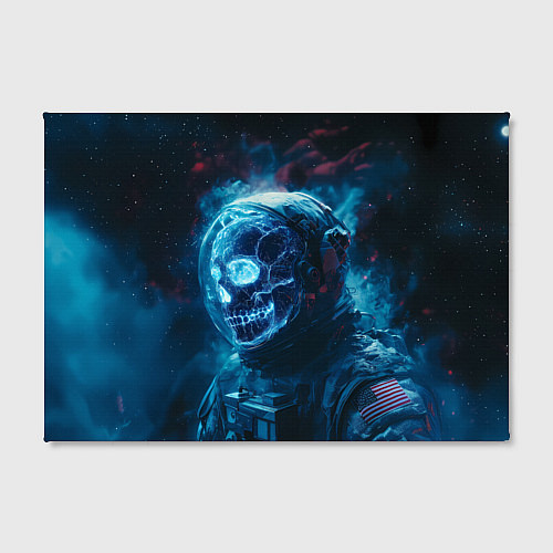Картина прямоугольная Скелет американского космонавта / 3D-принт – фото 2