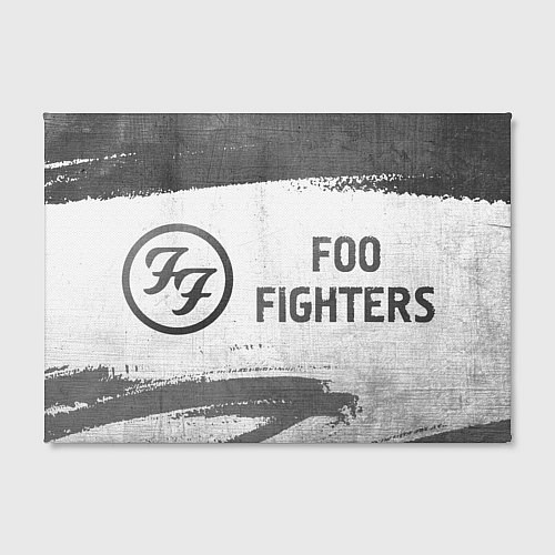 Картина прямоугольная Foo Fighters - white gradient по-горизонтали / 3D-принт – фото 2