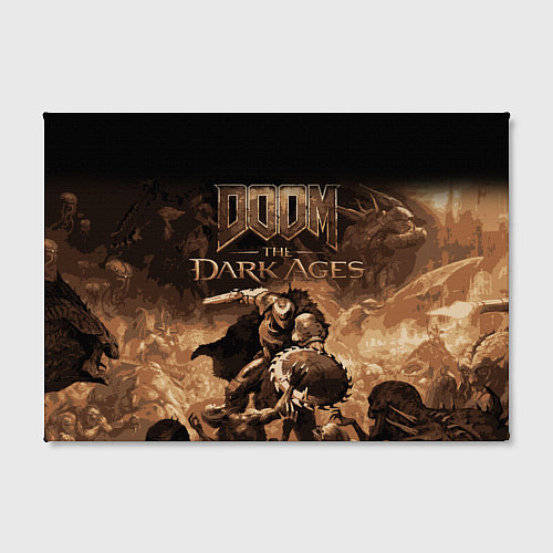 Картина прямоугольная Doom the dark ages / 3D-принт – фото 2