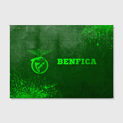 Холст прямоугольный Benfica - green gradient по-горизонтали, цвет: 3D-принт — фото 2