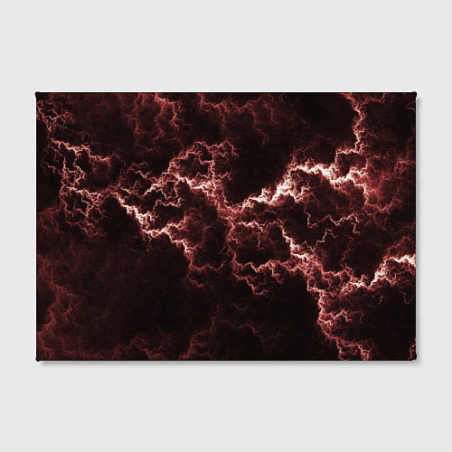 Картина прямоугольная Lightning red / 3D-принт – фото 2