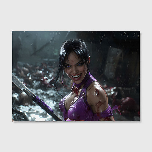 Картина прямоугольная Счастливая Милина МК / 3D-принт – фото 2