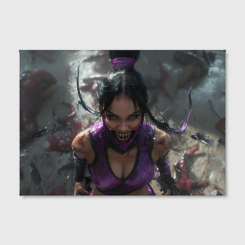 Картина прямоугольная Сумасшедшая Милина без маски / 3D-принт – фото 2