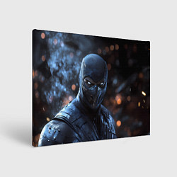 Холст прямоугольный Mortal Kombat Noob Saibot, цвет: 3D-принт