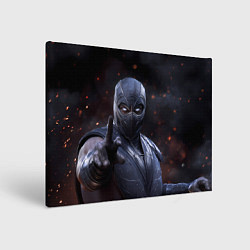 Картина прямоугольная Нуб Сайбот и искры