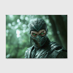 Холст прямоугольный Reptile Moral Kombat, цвет: 3D-принт — фото 2