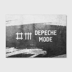 Холст прямоугольный Depeche Mode - grey gradient по-горизонтали, цвет: 3D-принт — фото 2