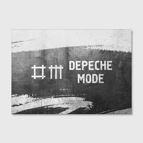 Картина прямоугольная Depeche Mode - grey gradient по-горизонтали / 3D-принт – фото 2