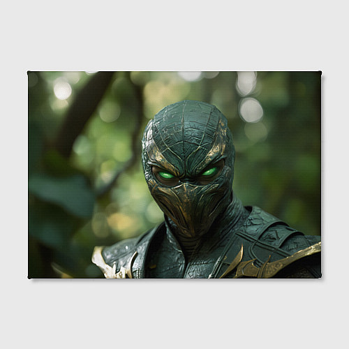 Картина прямоугольная Reptile green Mortal kombat / 3D-принт – фото 2