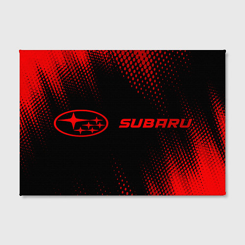 Картина прямоугольная Subaru - red gradient по-горизонтали / 3D-принт – фото 2