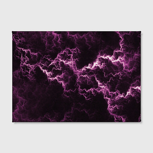 Картина прямоугольная Lightning pink glow / 3D-принт – фото 2