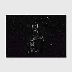 Холст прямоугольный Дарт вейдер галактика звёзды, цвет: 3D-принт — фото 2