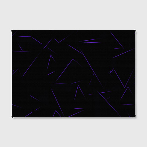 Картина прямоугольная Color purple line / 3D-принт – фото 2