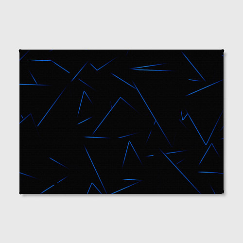Картина прямоугольная Color blue line / 3D-принт – фото 2