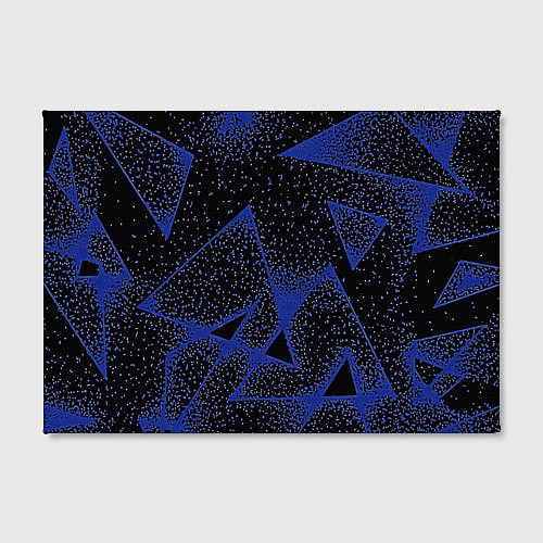 Картина прямоугольная Triangles with dots / 3D-принт – фото 2