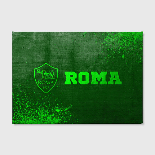 Картина прямоугольная Roma - green gradient по-горизонтали / 3D-принт – фото 2