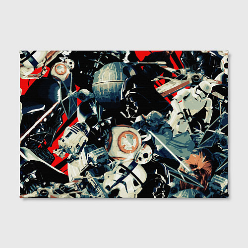 Картина прямоугольная Звездные войны персонажи / 3D-принт – фото 2