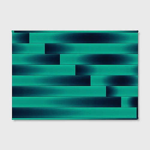 Картина прямоугольная Color light blue square / 3D-принт – фото 2