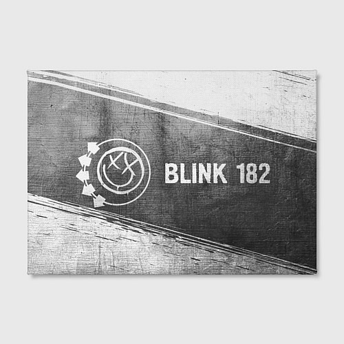Картина прямоугольная Blink 182 - grey gradient по-горизонтали / 3D-принт – фото 2
