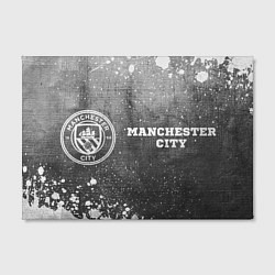 Холст прямоугольный Manchester City - grey gradient по-горизонтали, цвет: 3D-принт — фото 2