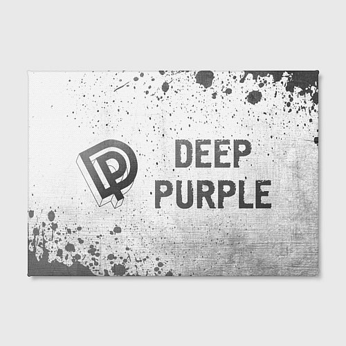 Картина прямоугольная Deep Purple - white gradient по-горизонтали / 3D-принт – фото 2