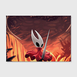 Холст прямоугольный Полый рыцарь Hollow knight silksong, цвет: 3D-принт — фото 2