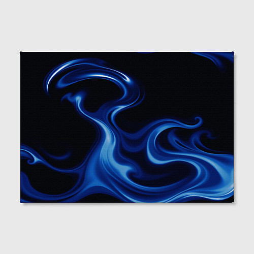 Картина прямоугольная Color blue smoke / 3D-принт – фото 2