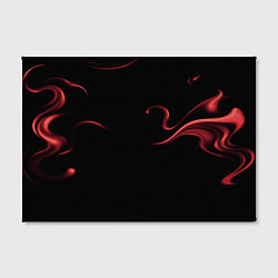 Холст прямоугольный Color red abstraction, цвет: 3D-принт — фото 2
