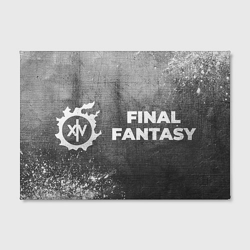 Картина прямоугольная Final Fantasy - grey gradient по-горизонтали / 3D-принт – фото 2