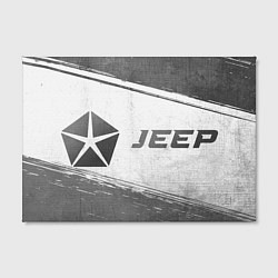 Холст прямоугольный Jeep - white gradient по-горизонтали, цвет: 3D-принт — фото 2