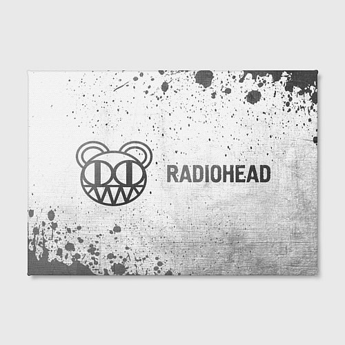 Картина прямоугольная Radiohead - white gradient по-горизонтали / 3D-принт – фото 2