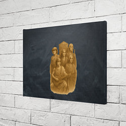 Холст прямоугольный ACDC старинный памятник группе, цвет: 3D-принт — фото 2