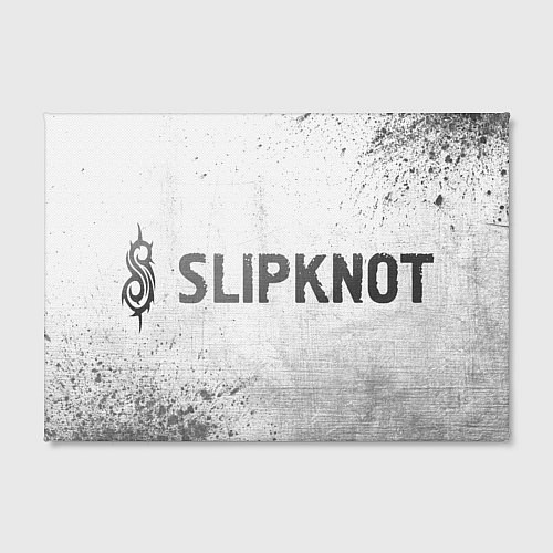 Картина прямоугольная Slipknot - white gradient по-горизонтали / 3D-принт – фото 2