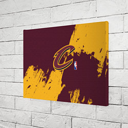 Холст прямоугольный Cleveland Cavaliers NBA team, цвет: 3D-принт — фото 2