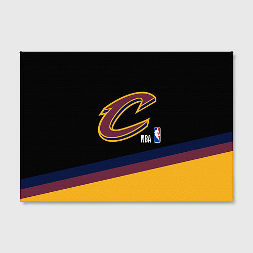 Картина прямоугольная Cleveland Cavaliers NBA basketball / 3D-принт – фото 2