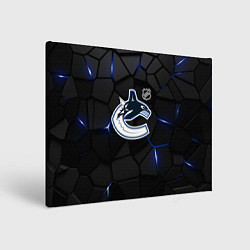 Холст прямоугольный Ванкувер Кэнакс - НХЛ хоккей, цвет: 3D-принт