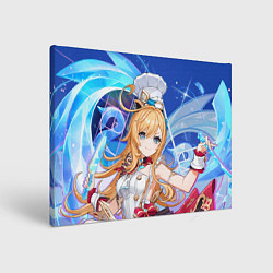 Холст прямоугольный Escoffier Genshin Impact, цвет: 3D-принт