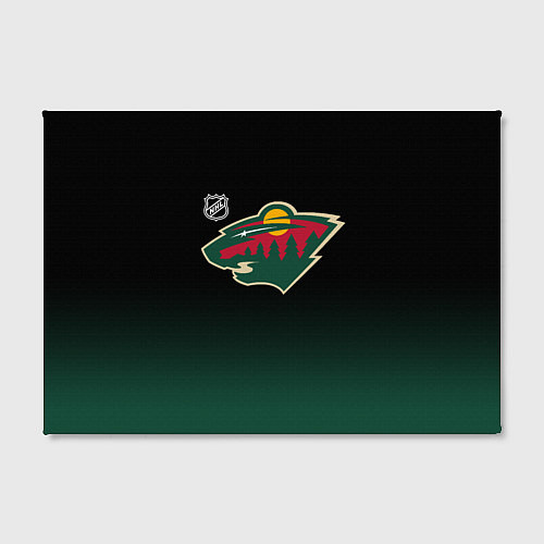 Картина прямоугольная Миннесота Уайлд - градиент / 3D-принт – фото 2