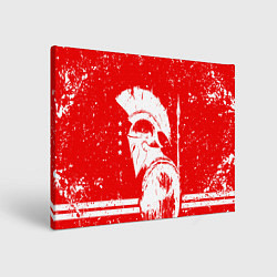 Холст прямоугольный Спартак - воин спарты, цвет: 3D-принт